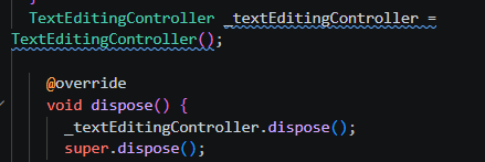 Kode TextEditingController